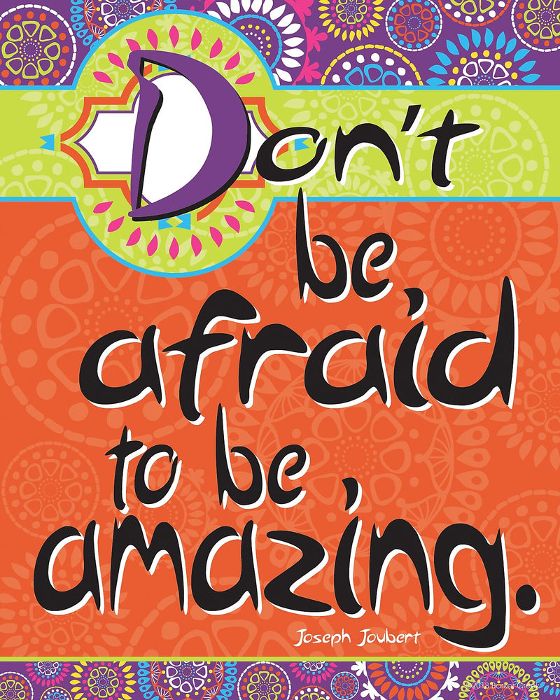 Barker Creek 8" x 10" Be Amazing Posters, 12/Set (4202)