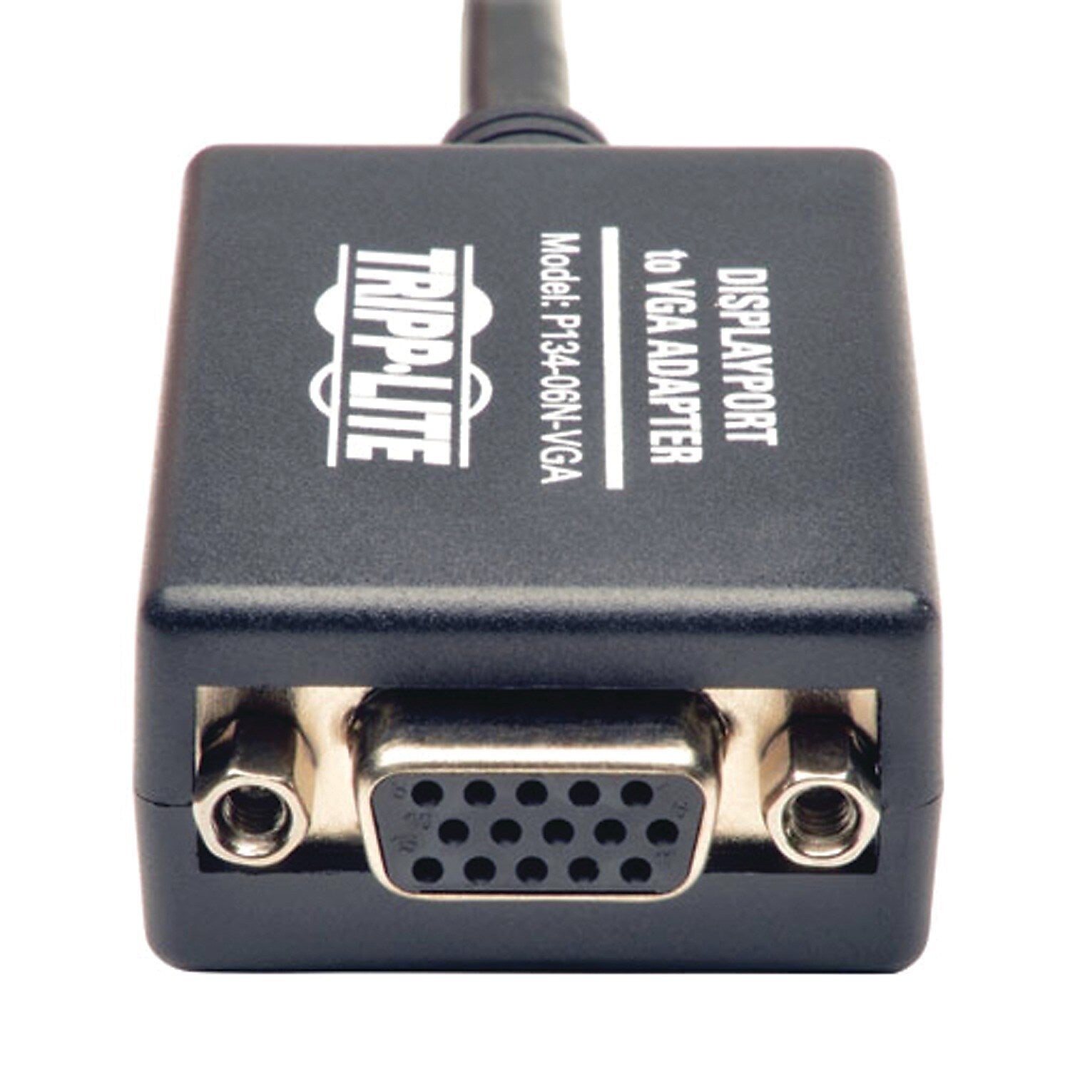 Tripp Lite DisplayPort to VGA Active Cable Adapter, 6"(P134-06N-VGA)