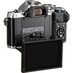Olympus OM-D E-M10 Mark IV 20.3 Megapixel Mirrorless Camera with 14-42mm EZ Lens, Silver (V207132SU000)