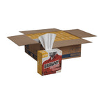 Brawny Professional H700 Fiberboard Cleaning Wipers, 12.5" x 9.1", White, 176 Wipers/Box, 10/Carton (29322)