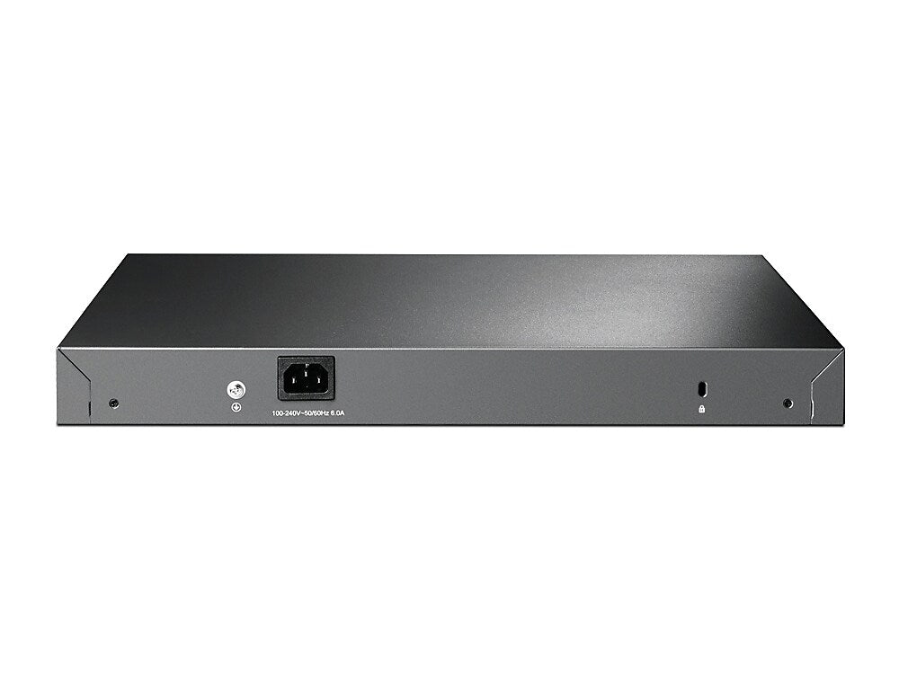 TP-LINK JetStream 24-Port Gigabit Ethernet PoE+ Managed Switch, Black (TL-SG3428MP)