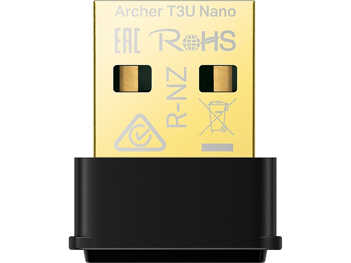 TP-LINK Archer T3U Nano AC 1300Mbps Dual-Band USB Wireless Adapter (ARCHERT3UNANO)