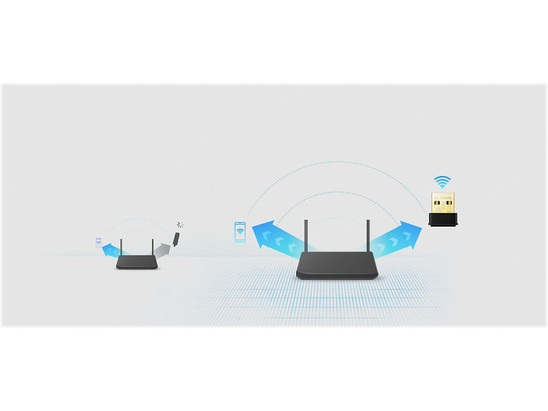 TP-LINK Archer T3U Nano AC 1300Mbps Dual-Band USB Wireless Adapter (ARCHERT3UNANO)