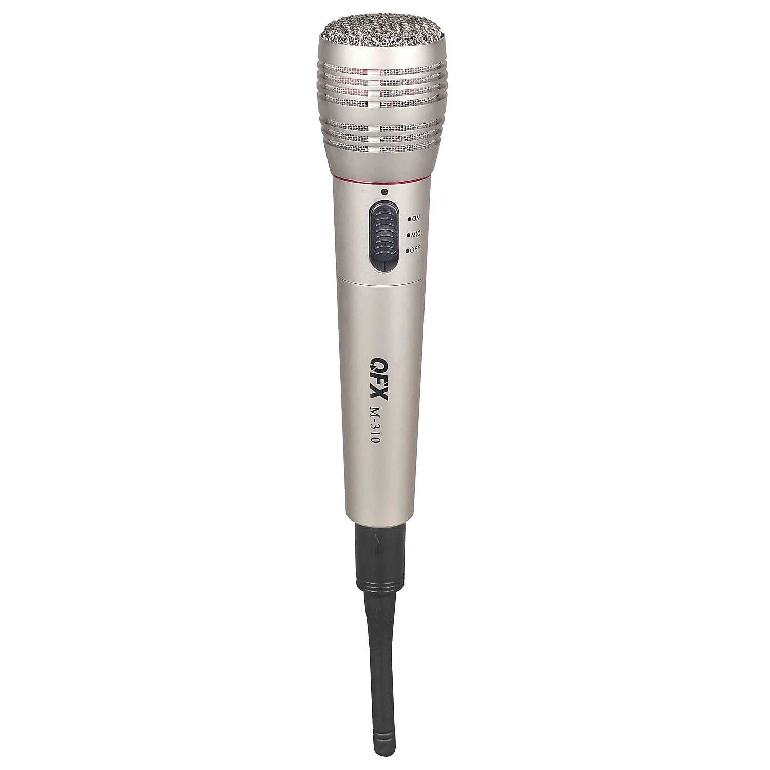 QFX Wireless Dynamic Professional Microphone, Silver (M-310)