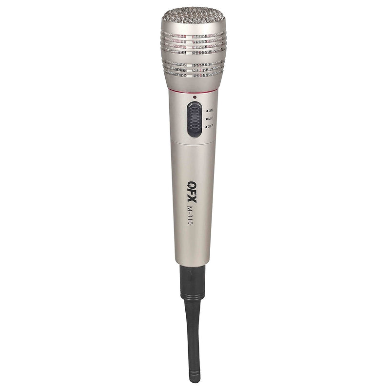 QFX Wireless Dynamic Professional Microphone, Silver (M-310)