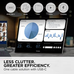 ViewSonic Portable 15.6" 60 Hz LED Monitor, Black (VX1655)