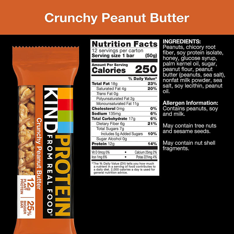 KIND Protein Variety Pack, 1.76 oz, 24/Box (600-00777)