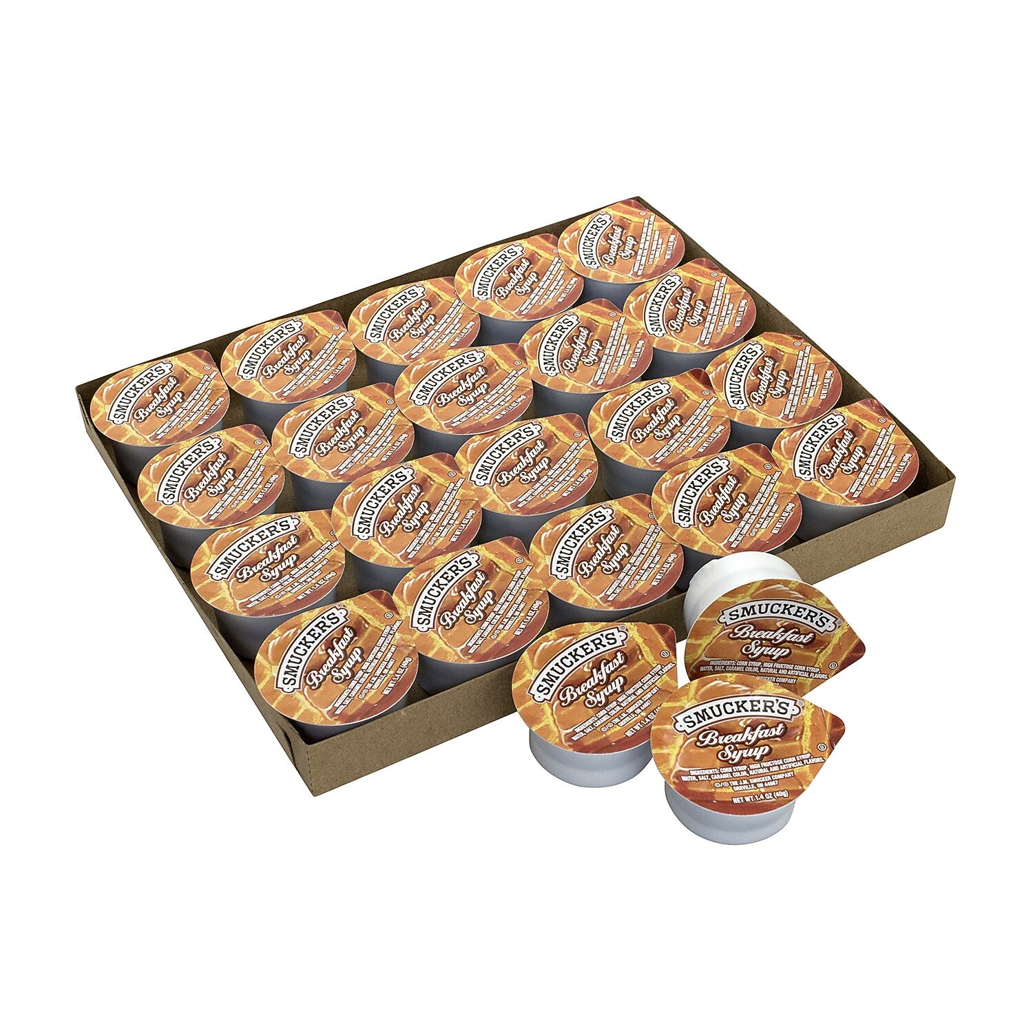 Smucker's Breakfast Syrup Single Serve Packs, 1.4 oz., 100/Pack (307-00029)