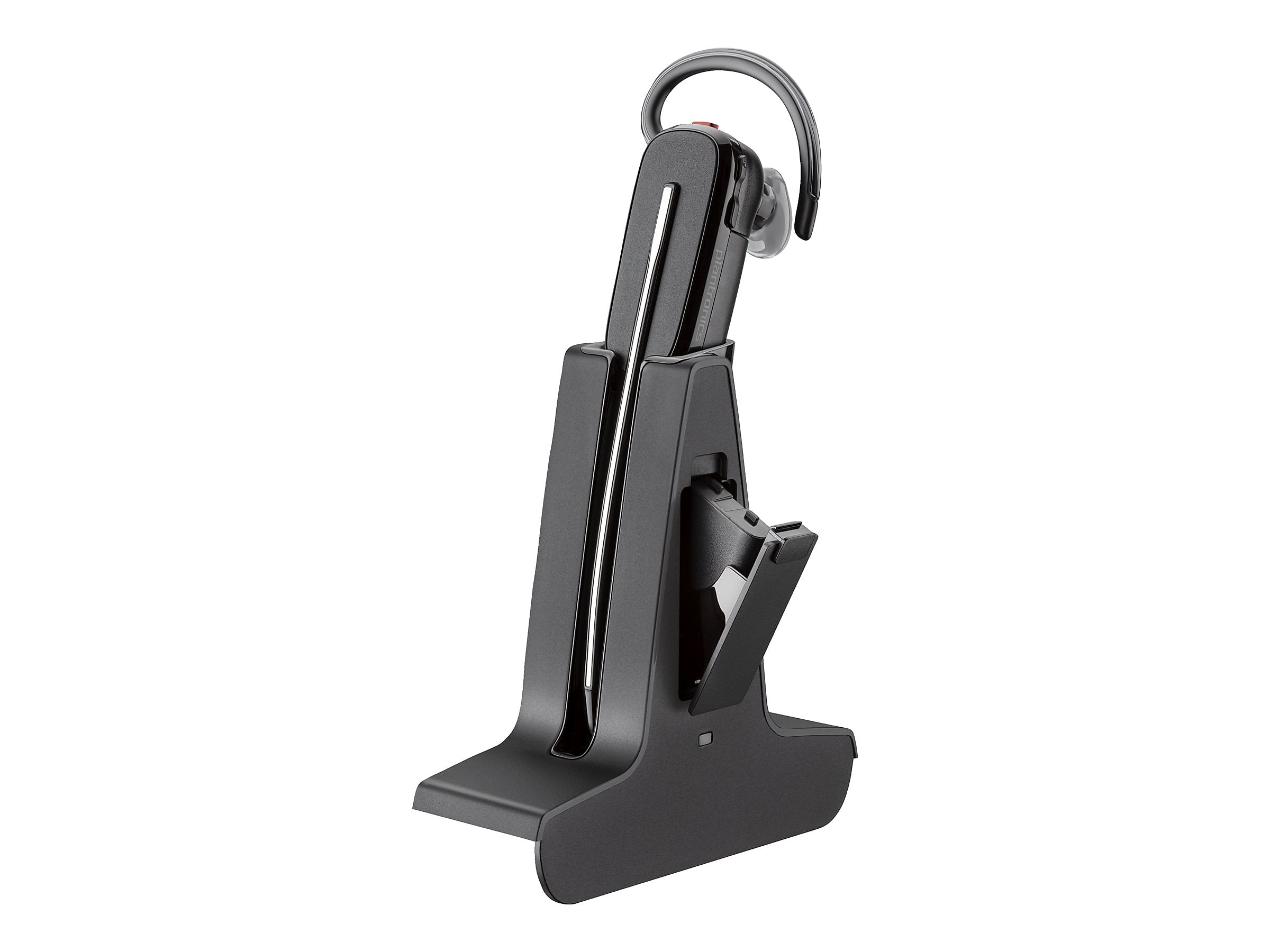 Poly Savi 8245 Office Series DECT Wireless Bluetooth In-Ear Headset, UC Certified, Black (7W6B6AA#ABA)