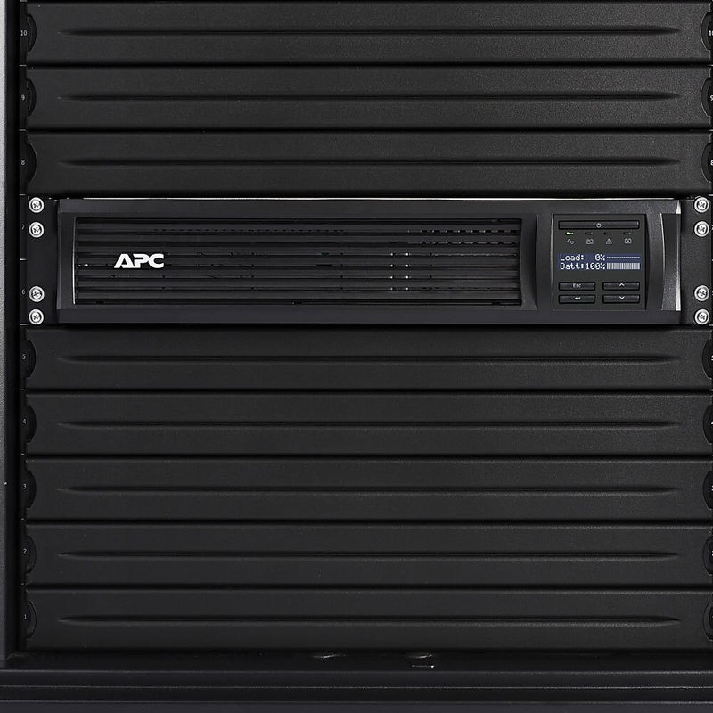 APC Series 750VA UPS with APC SmartConnect, 6-Outlets, Black (SMT750RM2UC)