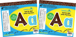 Barker Creek Dots  4" Letters and Numbers, Multicolored, 510/Pack (BC3633)