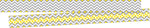 Barker Creek Double-Sided Border, 35" x 3", Gray & Yellow Chevron, 24/Pack (BC3691)