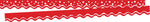 Barker Creek Double-Sided Scalloped Border, 36" x 2.25", Happy Cherry, 26/Pack (BC3696)