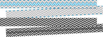 Barker Creek Double-Sided Border Set, 35" x 3", Black & Blue Chevron, 2 designs, 24/Set (BC3741)