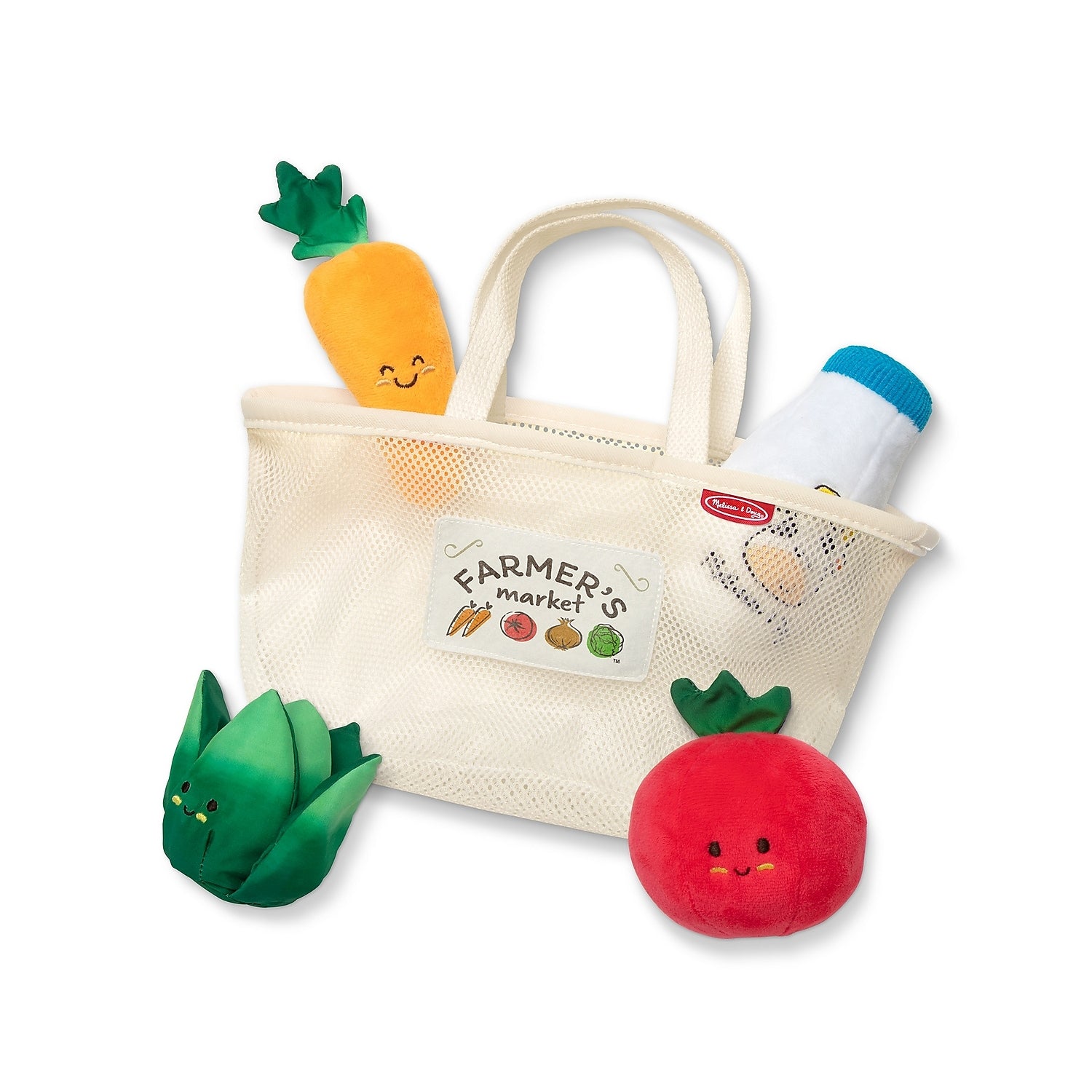 Melissa & Doug Multi-Sensory Market Basket Fill & Spill Infant Toy (30730)