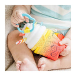 Melissa & Doug Multi-Sensory Bubble Tea Take-Along Clip-On Infant Toy (30744)