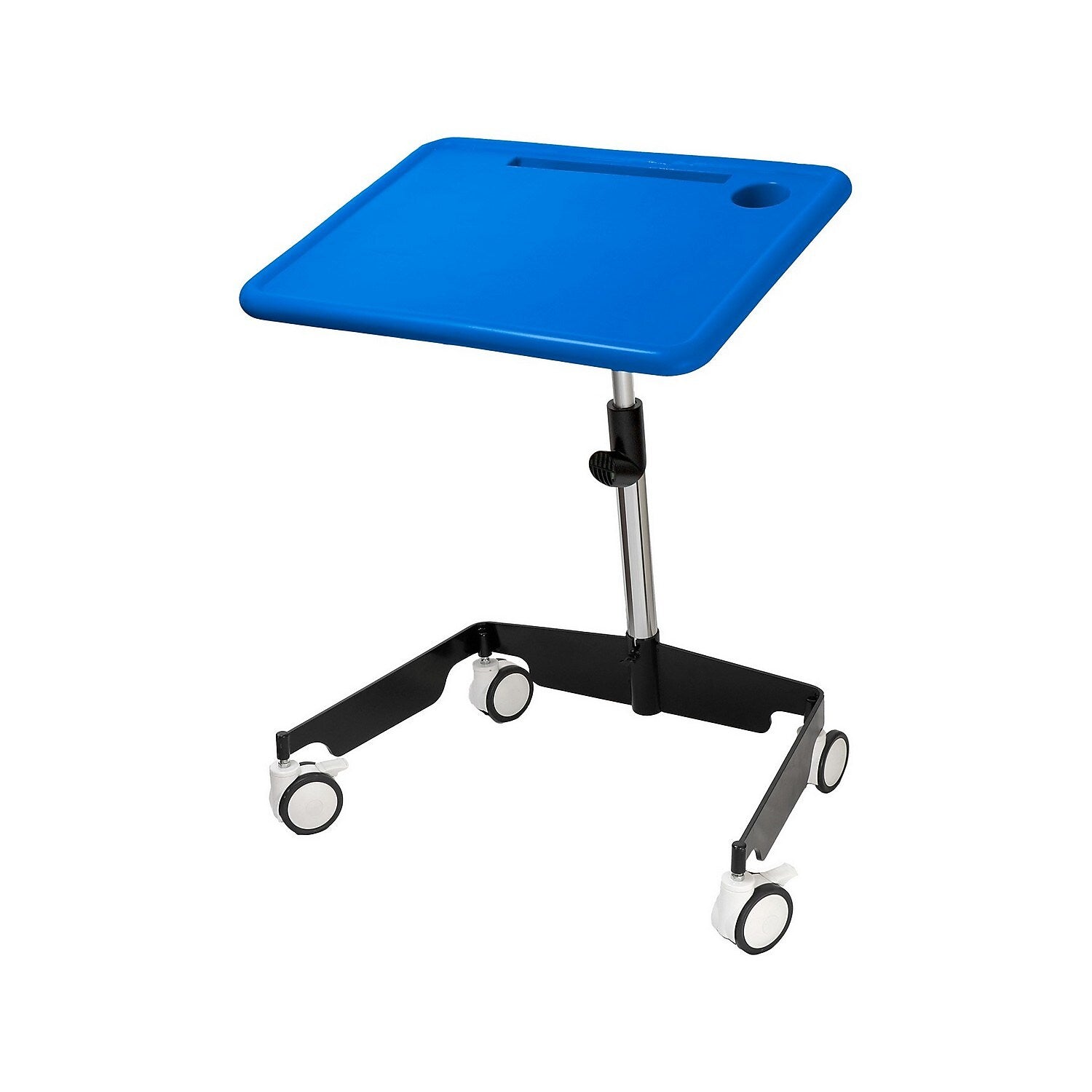 Kore Design Kids Sit-Stand Mobile Student Desk, Adjustable 31-38", Blue