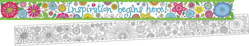 Barker Creek Color Me! In My Garden All Inclusive Décor Set, 171 Pieces/Set (BC3727)