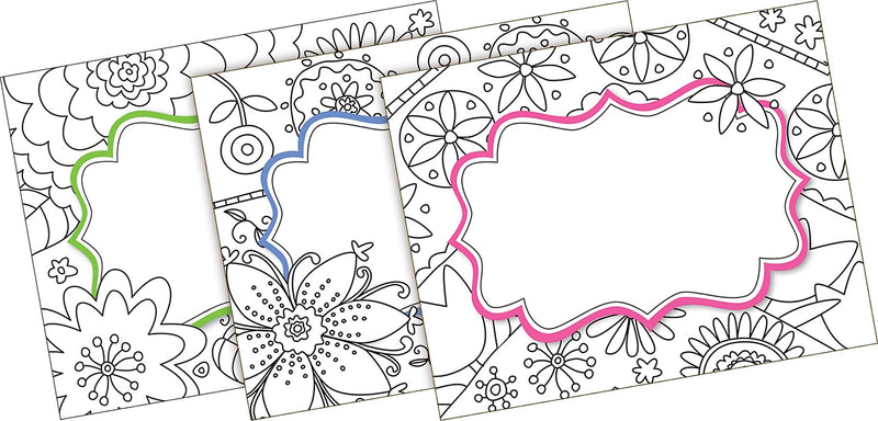 Barker Creek Color Me! In My Garden All Inclusive Décor Set, 171 Pieces/Set (BC3727)
