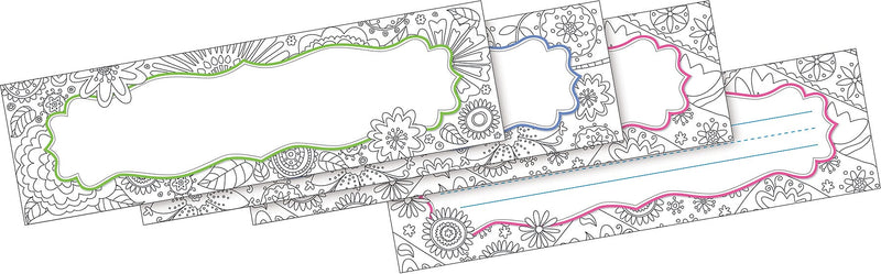 Barker Creek Color Me! In My Garden All Inclusive Décor Set, 171 Pieces/Set (BC3727)