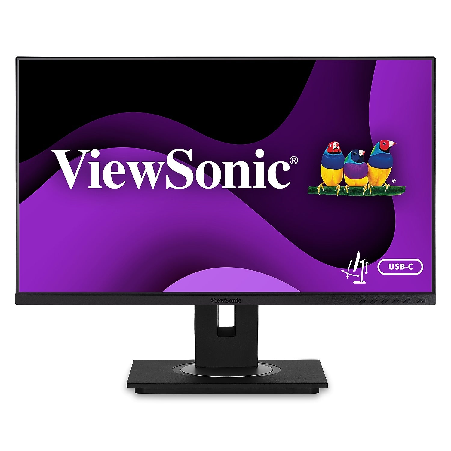 ViewSonic 24" 60Hz LED Monitor, Black (VG245 )