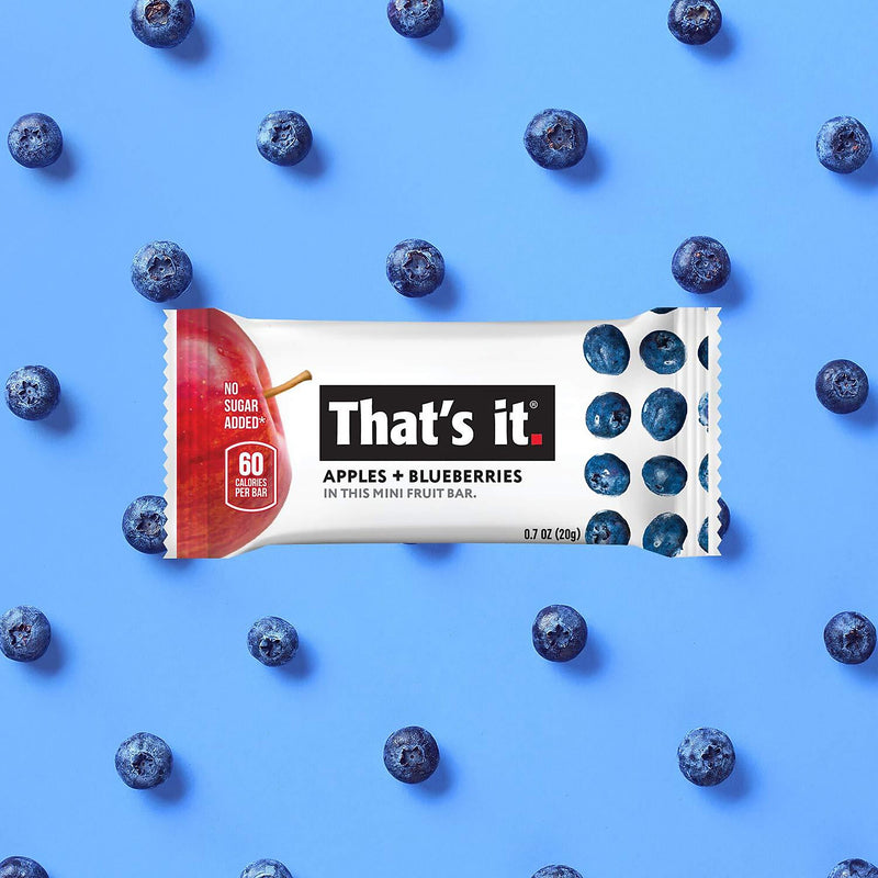 That's it Gluten Free Mini Fruit Bars Variety Pack, 16.8 oz.., 24/Pack (220-02260)