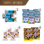 Break Box Pros Salty & Sweet Snack Box, 43/Box (700-00167)
