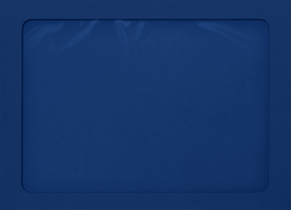 JAM Paper A7 Full Face Window Envelopes, Peel & Press, 5 1/4 x 7 1/4, Navy Blue, 50 Pack (A7FFW-196-50)