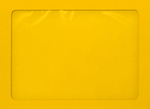 JAM Paper A7 Full Face Window Envelopes, Peel & Press, 5 1/2 x 7 1/4, Sunflower Yellow, 50 Pack (A7FFW-84-50)