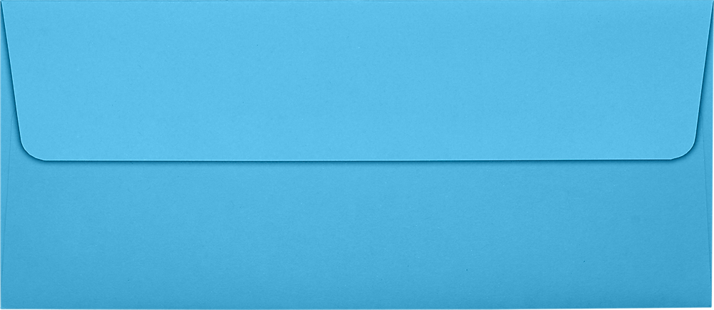 JAM Paper Self Seal #10 Business Envelopes, 4 1/8" x 9 1/2", Blue, 50/Pack (5360-13-50)