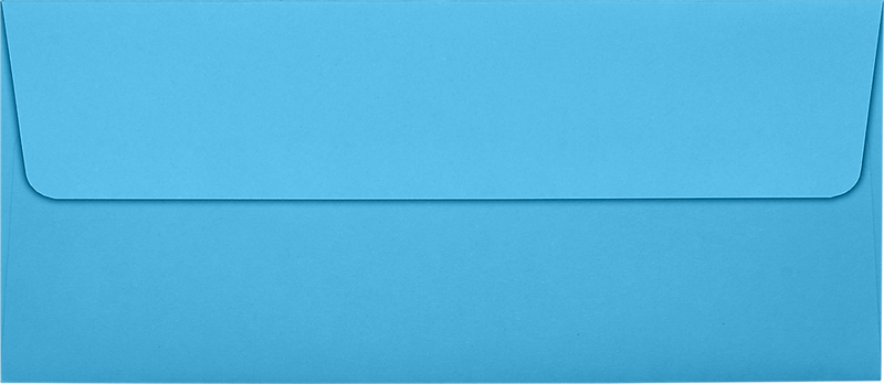 JAM Paper Self Seal #10 Business Envelopes, 4 1/8" x 9 1/2", Blue, 50/Pack (5360-13-50)