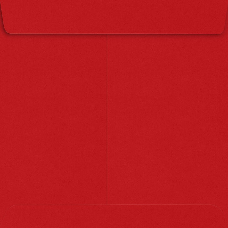JAM Paper 7 1/2 x 7 1/2 Square Envelopes ,Ruby Red, 250 Pack (EX8555-18-250)
