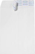JAM Paper 9 x 12 Open End Envelopes, White w/ Peel & Seel, 250/Pack (75407-250)