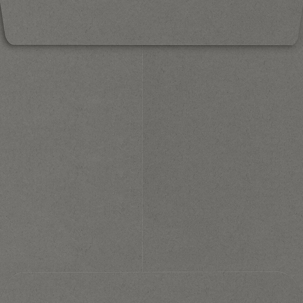JAM Paper 7 1/2 x 7 1/2 Square Envelopes ,Smoke, 500 Pack, Gray (EX8555-22-500)