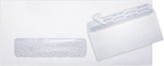 JAM Paper Self Seal Security Tinted #10 Business Envelopes, 4 1/8" x 9 1/2", White, 50/Pack (61597-50)