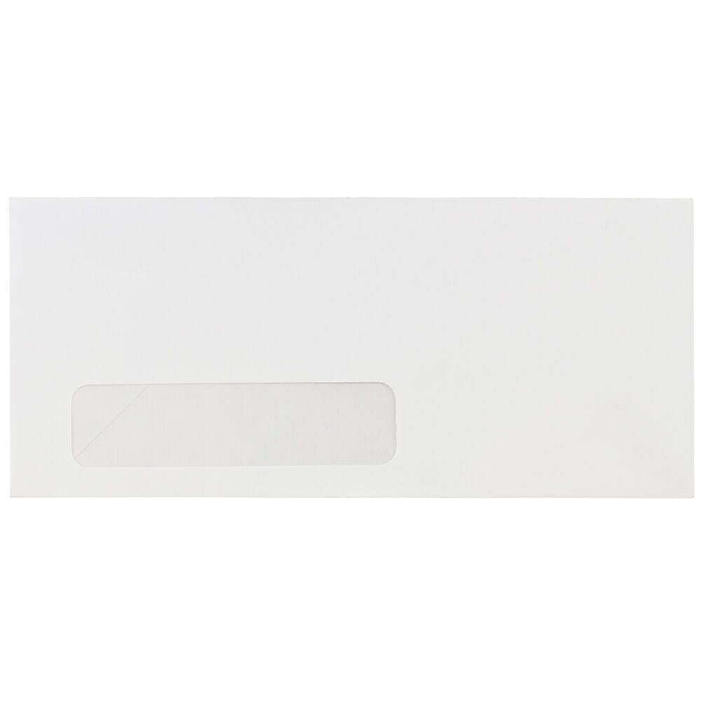 JAM Paper Self Seal #10 Business Envelopes, 4 1/8" x 9 1/2", White, 1000/Pack (43703-1M)