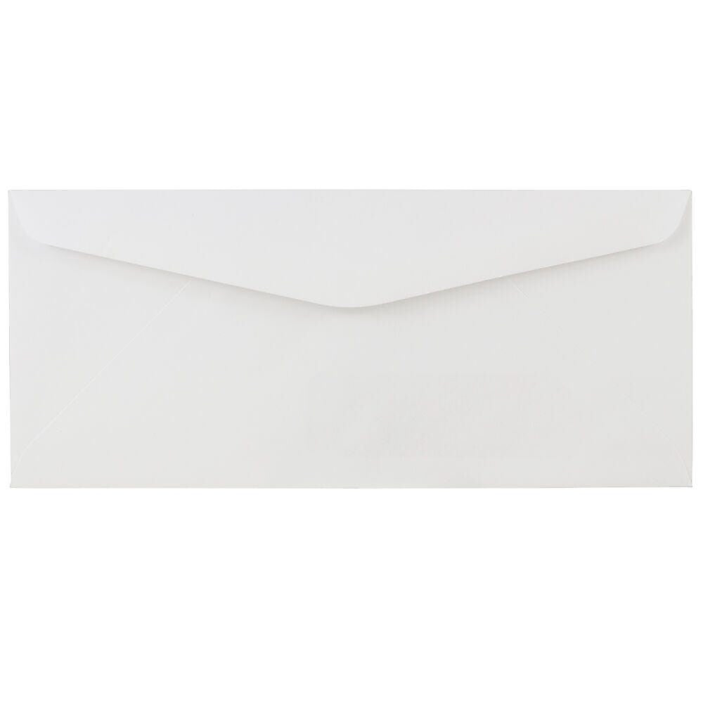 JAM Paper Self Seal #10 Business Envelopes, 4 1/8" x 9 1/2", White, 1000/Pack (43703-1M)