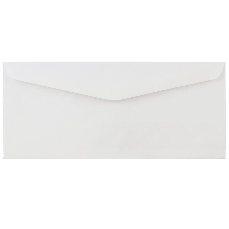 JAM Paper Self Seal #10 Business Envelopes, 4 1/8" x 9 1/2", White, 1000/Pack (43703-1M)