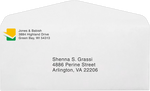 JAM Paper Self Seal #10 Business Envelopes, 4 1/8" x 9 1/2", White, 1000/Pack (43687-1M)