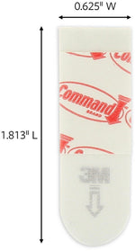 Command Poster Strips Value Pack, White, 12 Strips (17024ES)