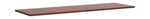 HON Foundation Worksurface, Rectangle, 60"Wx 24"D, Mahogany Finish (HONLMW6024N)