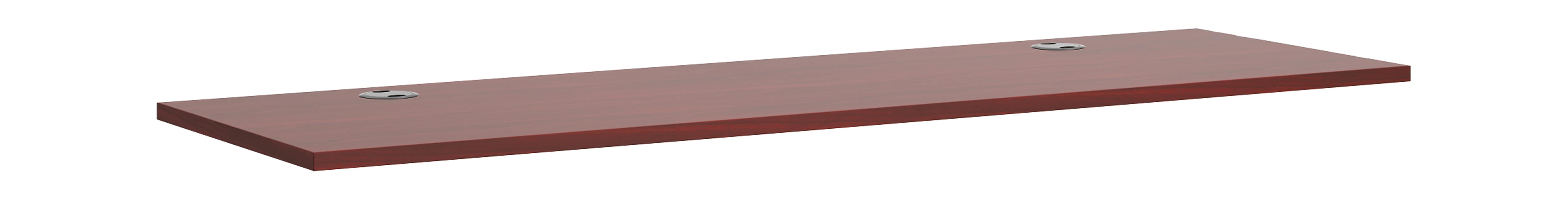 HON Foundation Worksurface, Rectangle, 60"Wx 24"D, Mahogany Finish (HONLMW6024N)