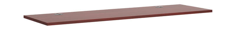 HON Foundation Worksurface, Rectangle, 60"Wx 24"D, Mahogany Finish (HONLMW6024N)