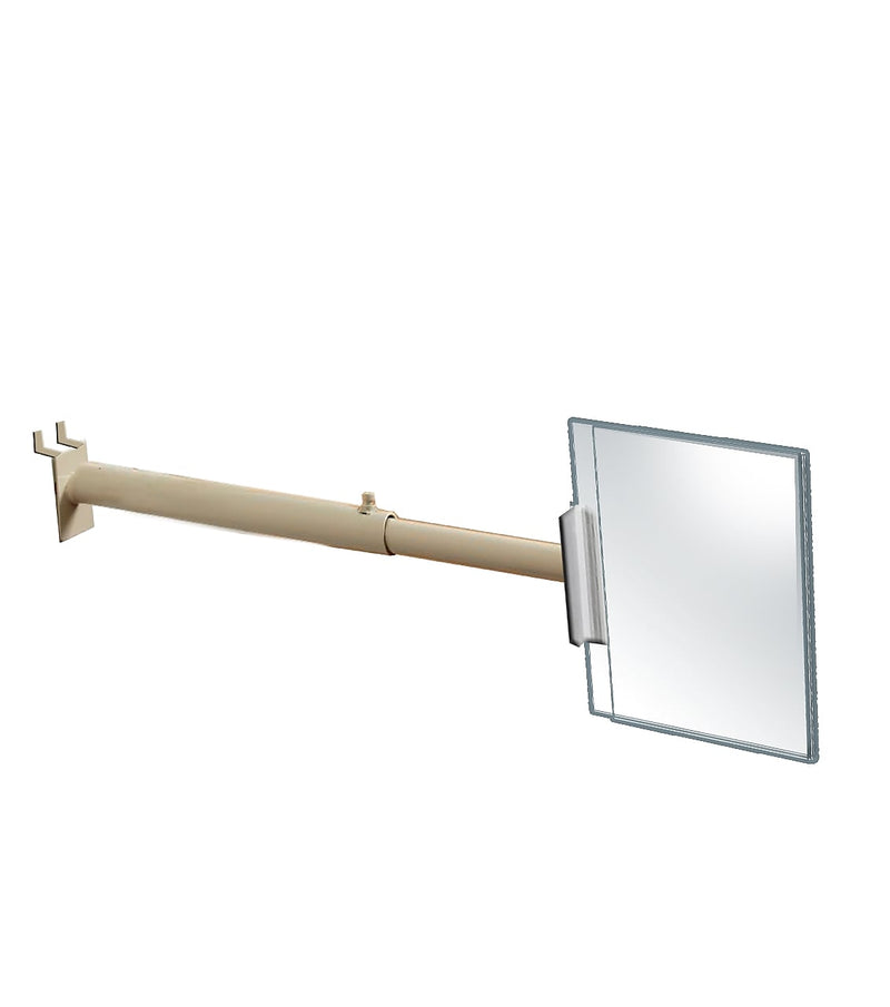 Azar Document Holder, 7" x 5", Horizontal, Wall Mounted, Clear, Acrylic, 4/Pack (107557)