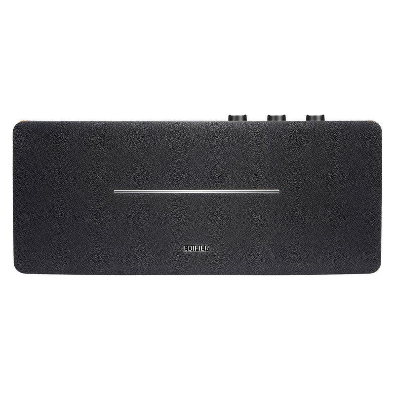 Edifier Wireless Bluetooth 70W Amplified Integrated Desktop Stereo Speaker with Remote, Brown (D12)