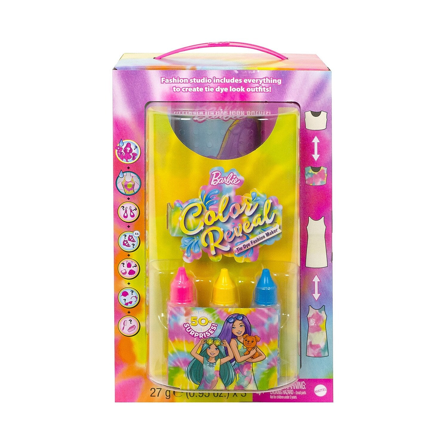 Mattel Barbie Color Reveal Tie Dye Fashion Maker (HCD29)