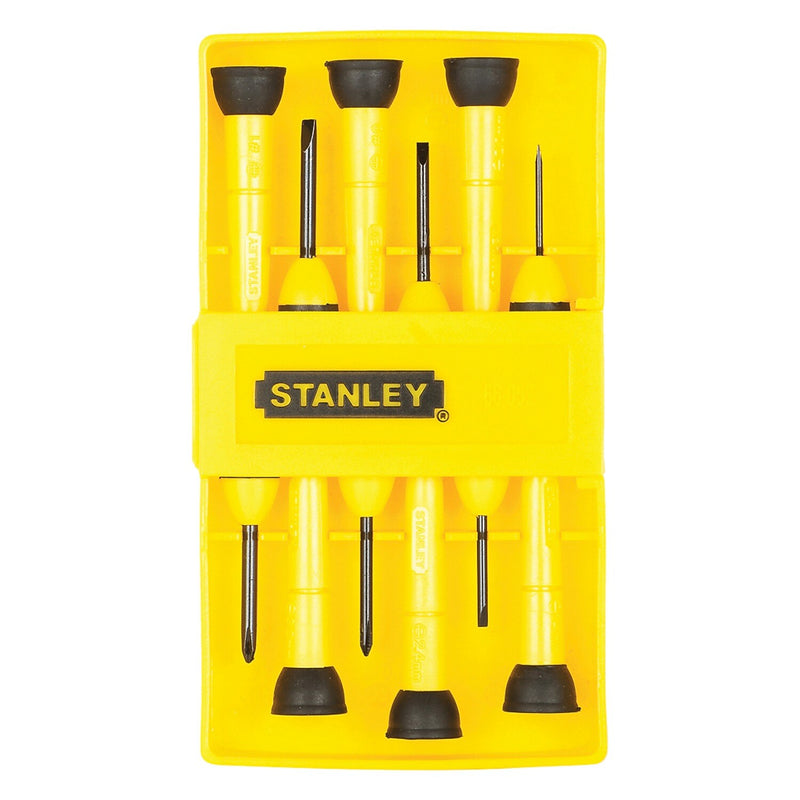 Stanley Precision Screwdriver Set, 6 Pieces/Set (66-052)