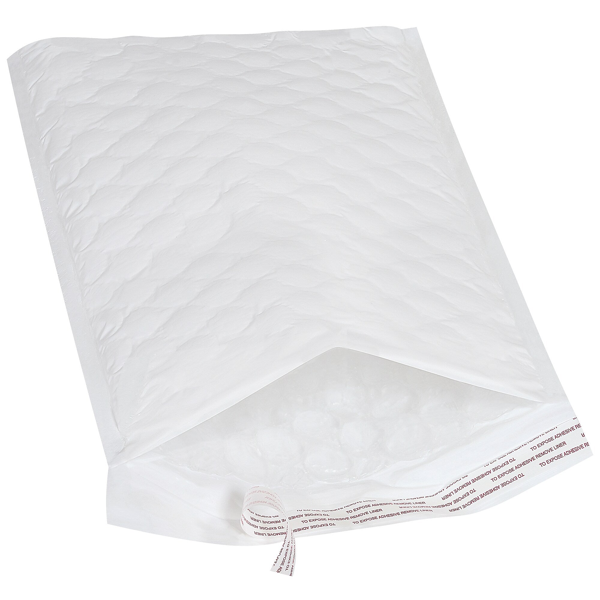 9.5" x 14.5" Self-Sealing Bubble Mailer, #4, White, 50/Carton (B922)