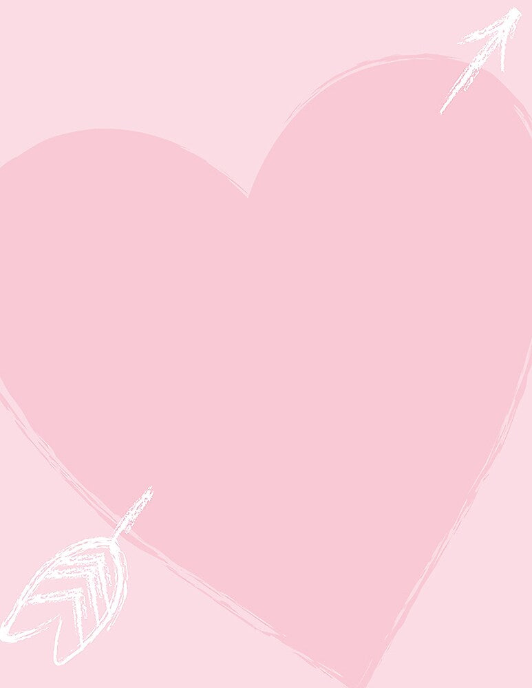 Great Papers! Heart of Love Letterhead, 8.5"H x 11"W, 80 count (2017031)