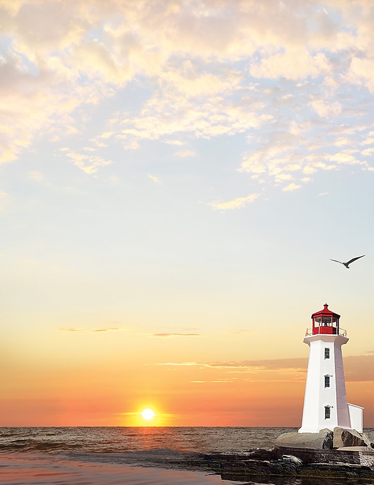 Great Papers! Ocean Sunset Letterhead, 8.5"H x 11"W, 80/Pack (2017040)